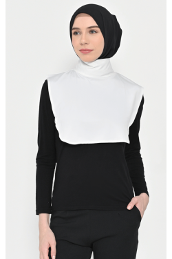 Naura Inner Neck Hijab White